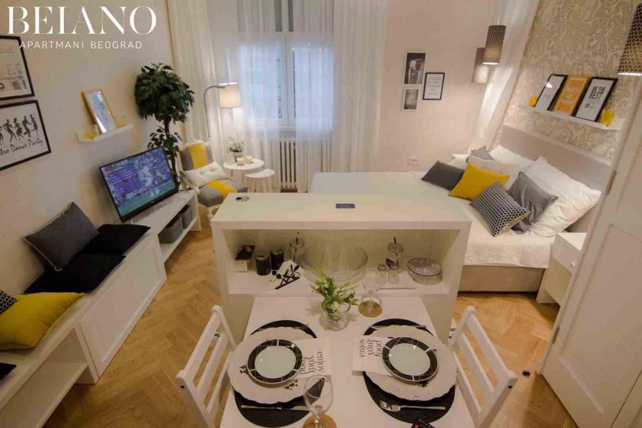 Studio Stil Appartement Belgrado Buitenkant foto